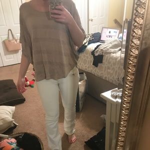 Express tunic cream